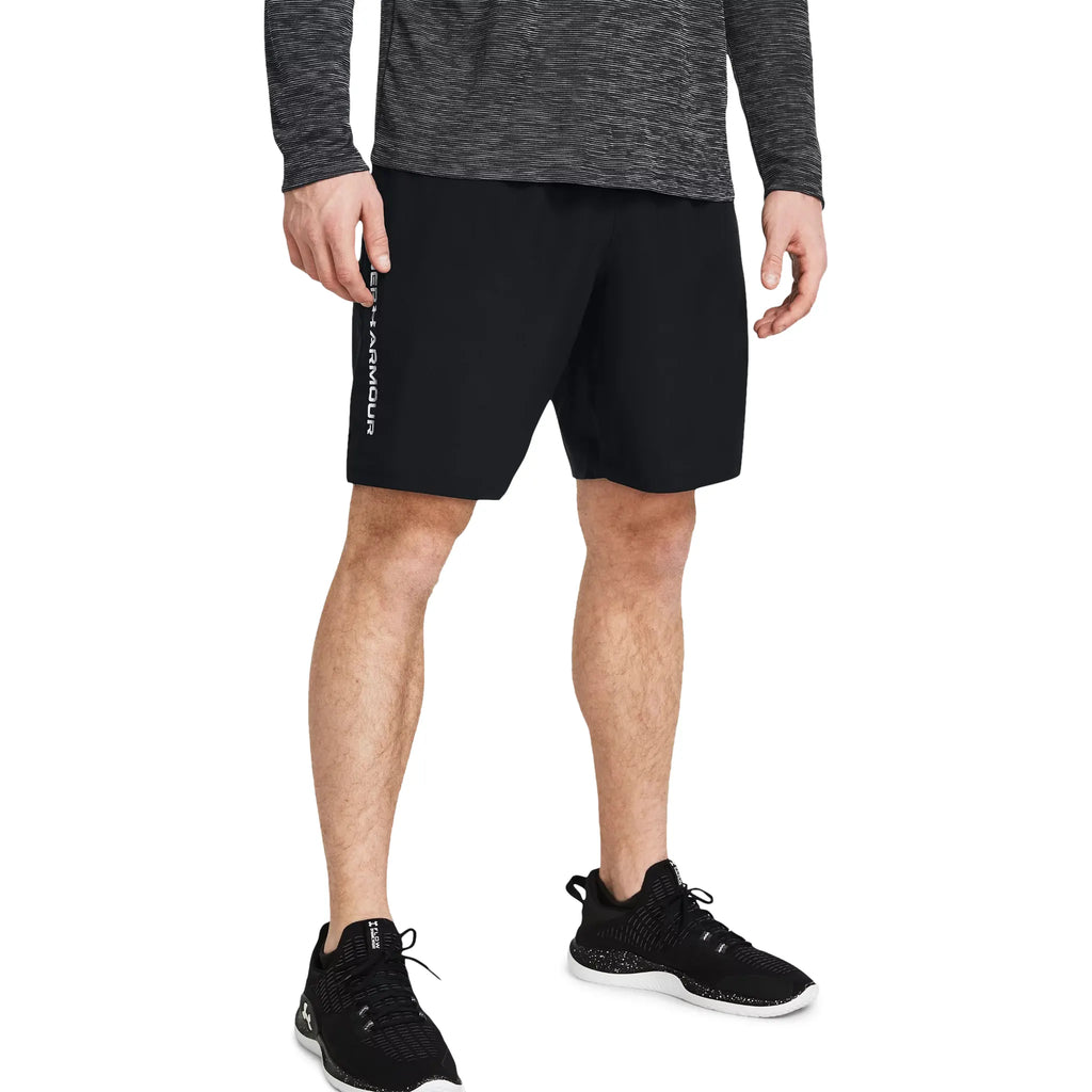 Under Armour UA Tech Woven Wordmark Black Shorts