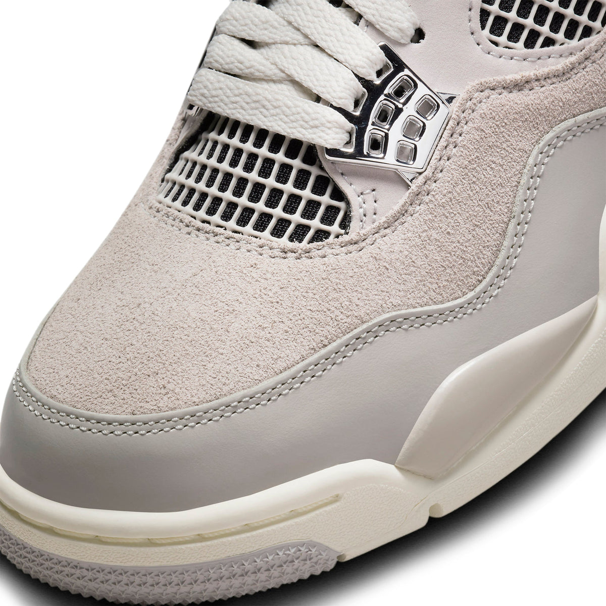Air Jordan 4 Retro Frozen Moments - Women's Sneakers - Grey