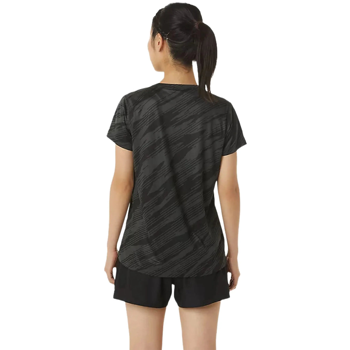 ASICS Core All Over Graphite Grey T-Shirt