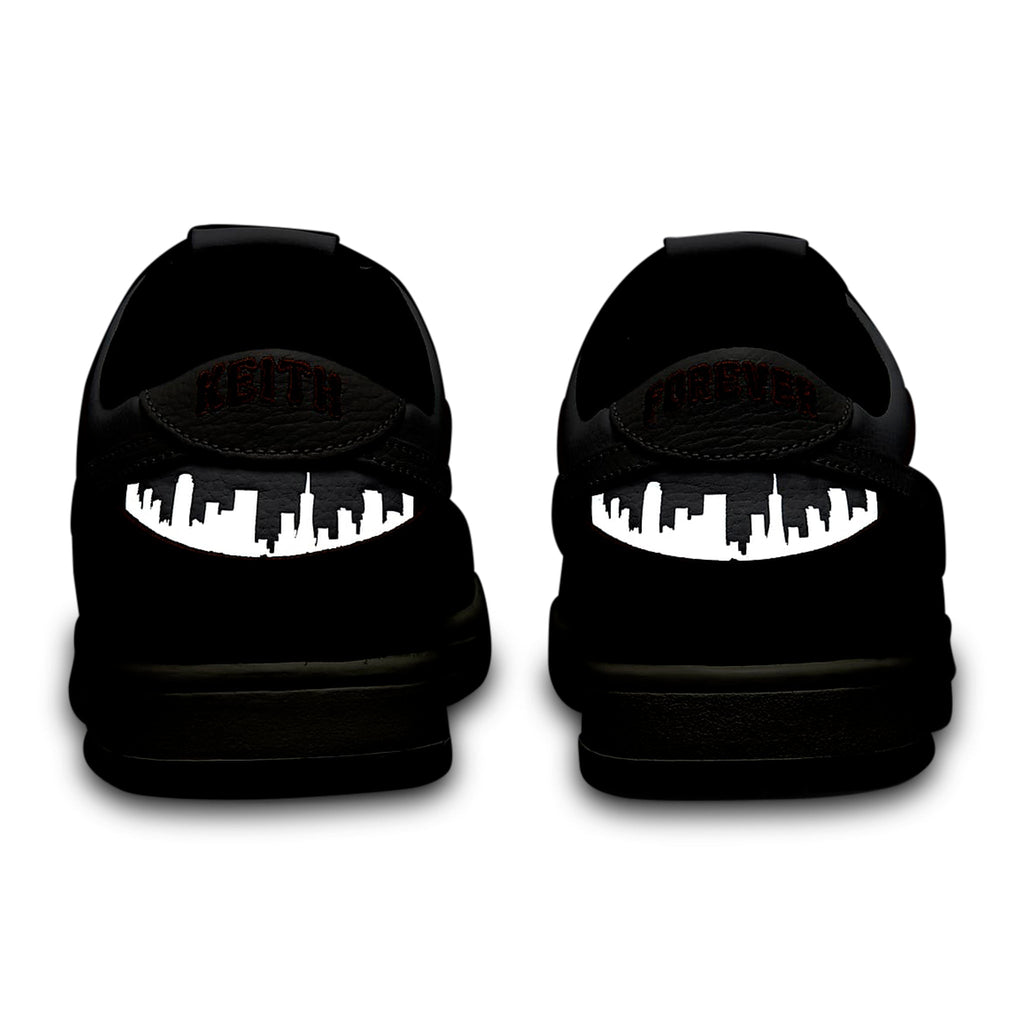 Nike x HUF SB Dunk Low San Francisco Sneakers - Black