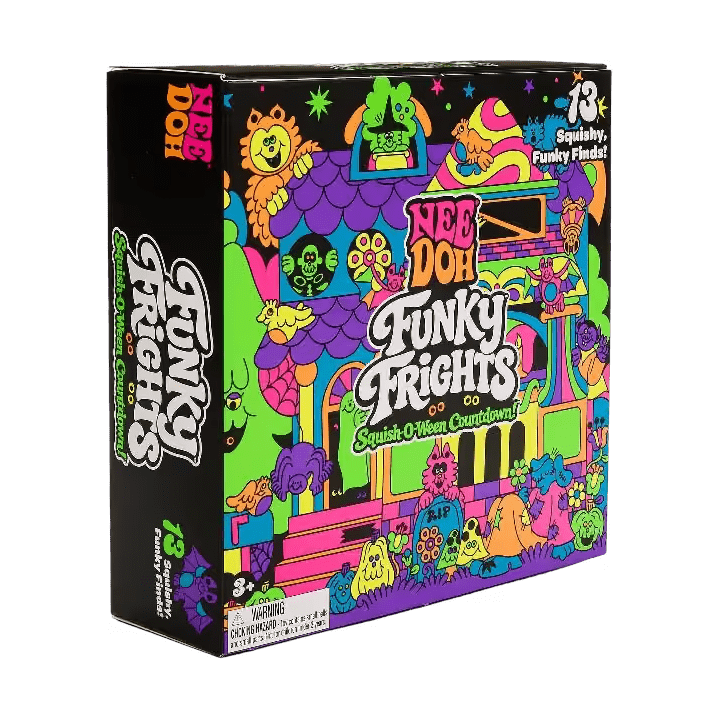 NeeDoh Funky Frights Squish-O-Ween Countdown
