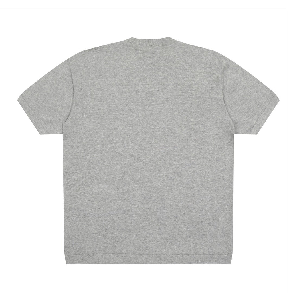 Ami Paris Classic Heart Embroidered Knit T-Shirt – 2025SS