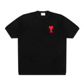Ami Paris Classic Heart Embroidered Knit T-Shirt – 2025SS