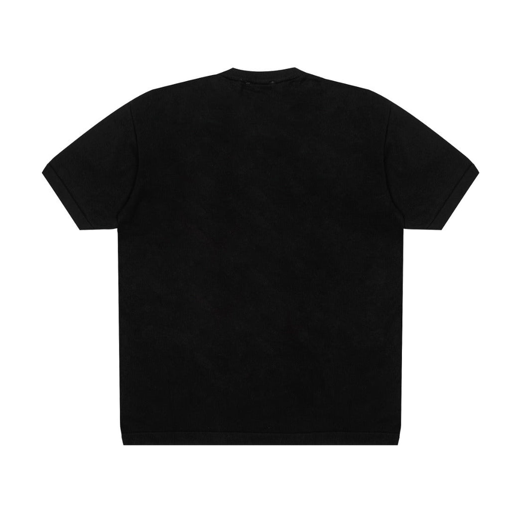 Ami Paris Classic Heart Embroidered Knit T-Shirt – 2025SS