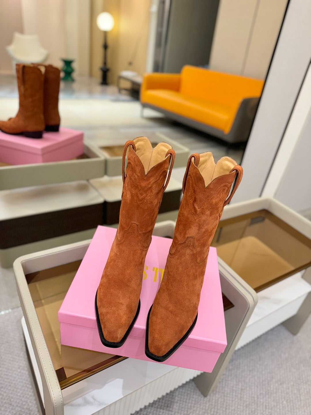Paris Texas Western Ankle Boots