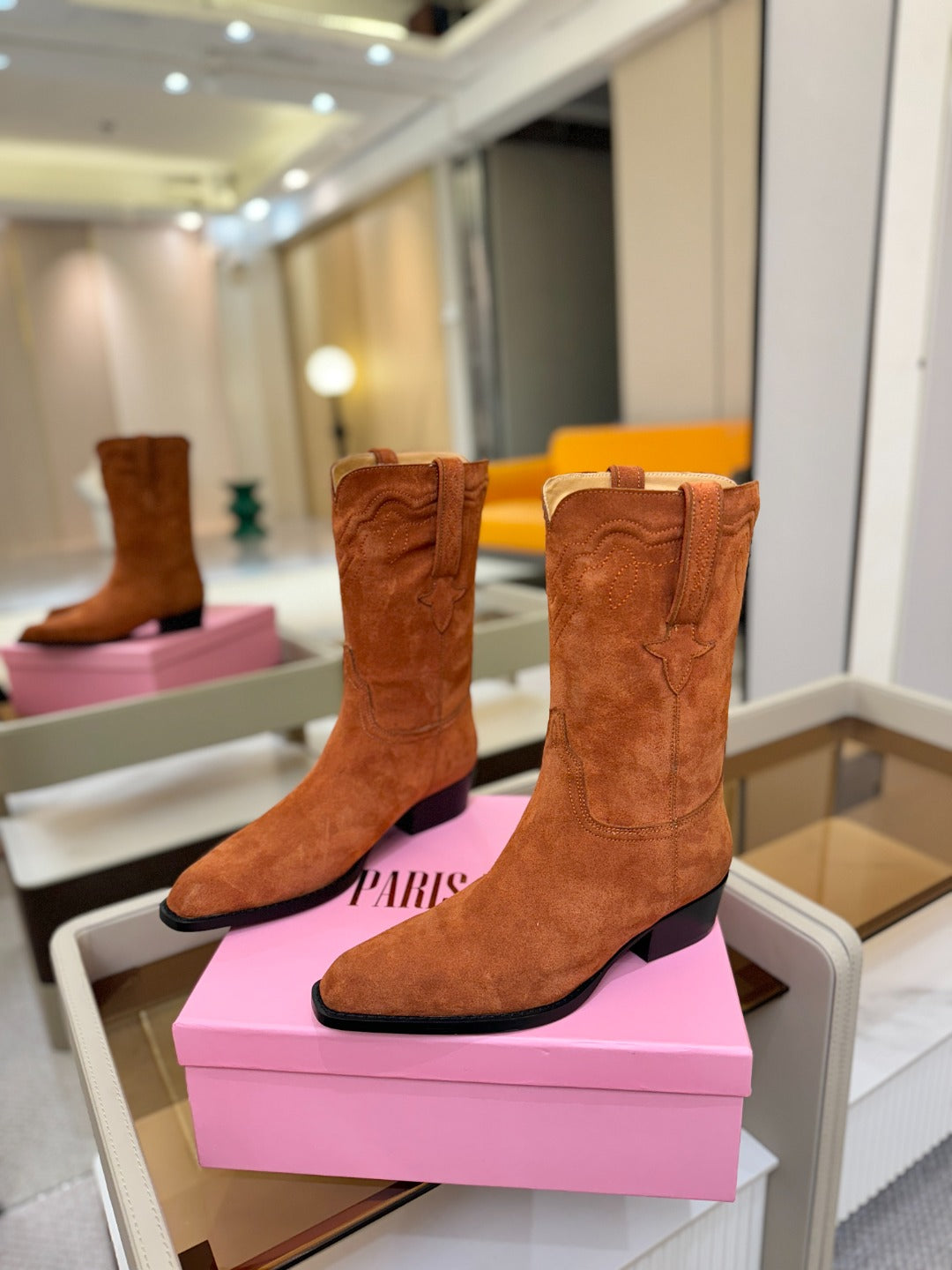 Paris Texas Western Ankle Boots