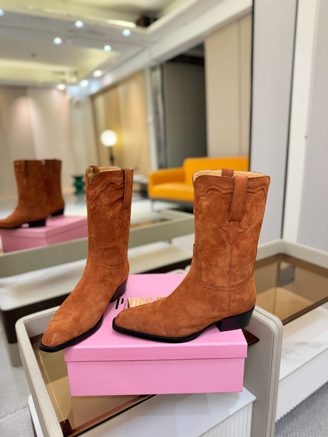 Paris Texas Western Ankle Boots