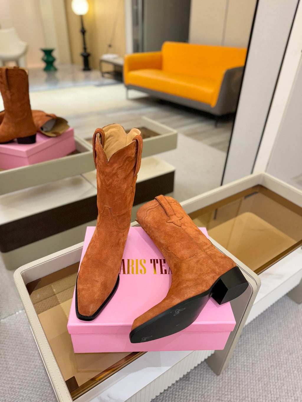 Paris Texas Western Ankle Boots