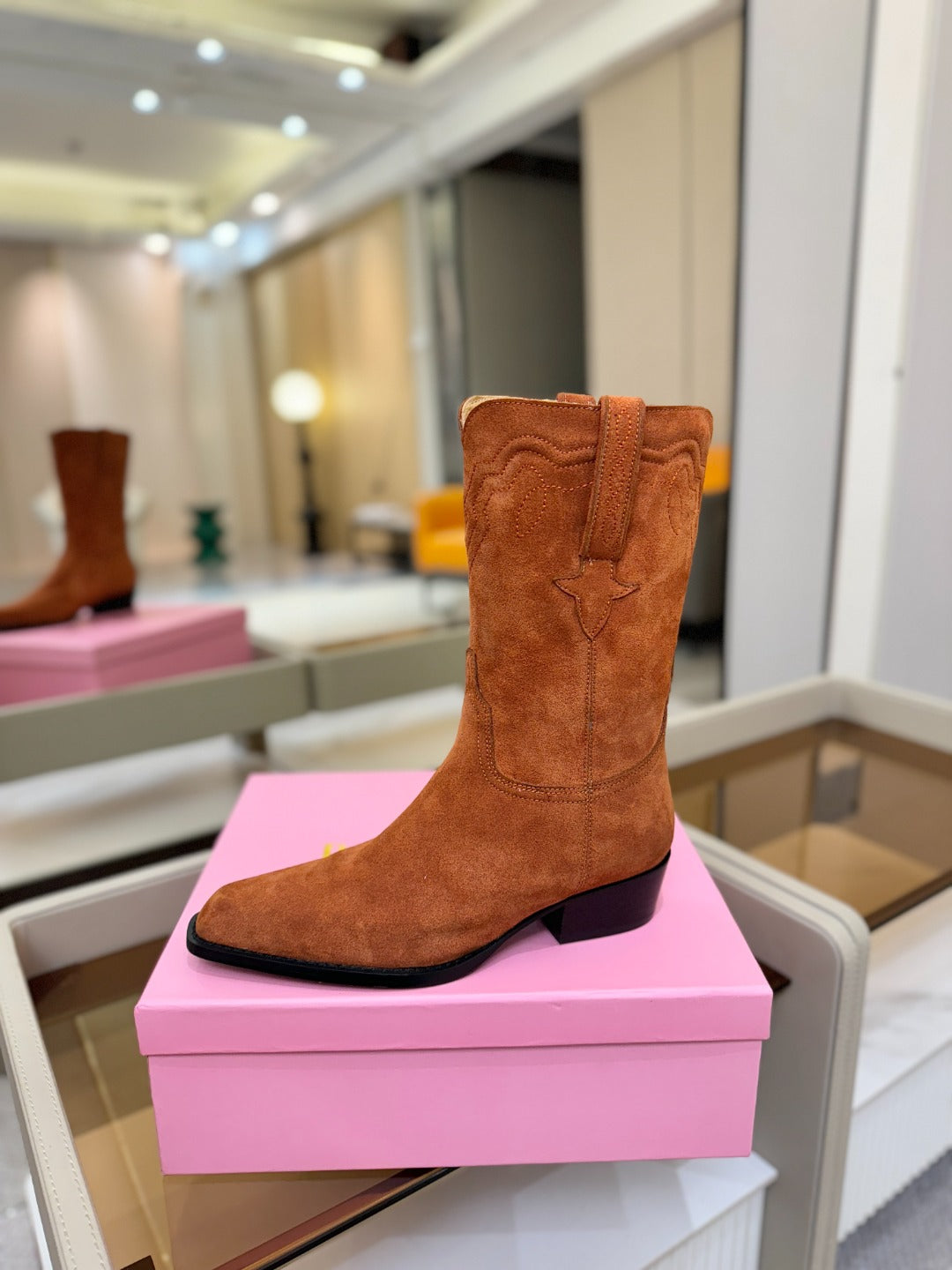 Paris Texas Western Ankle Boots