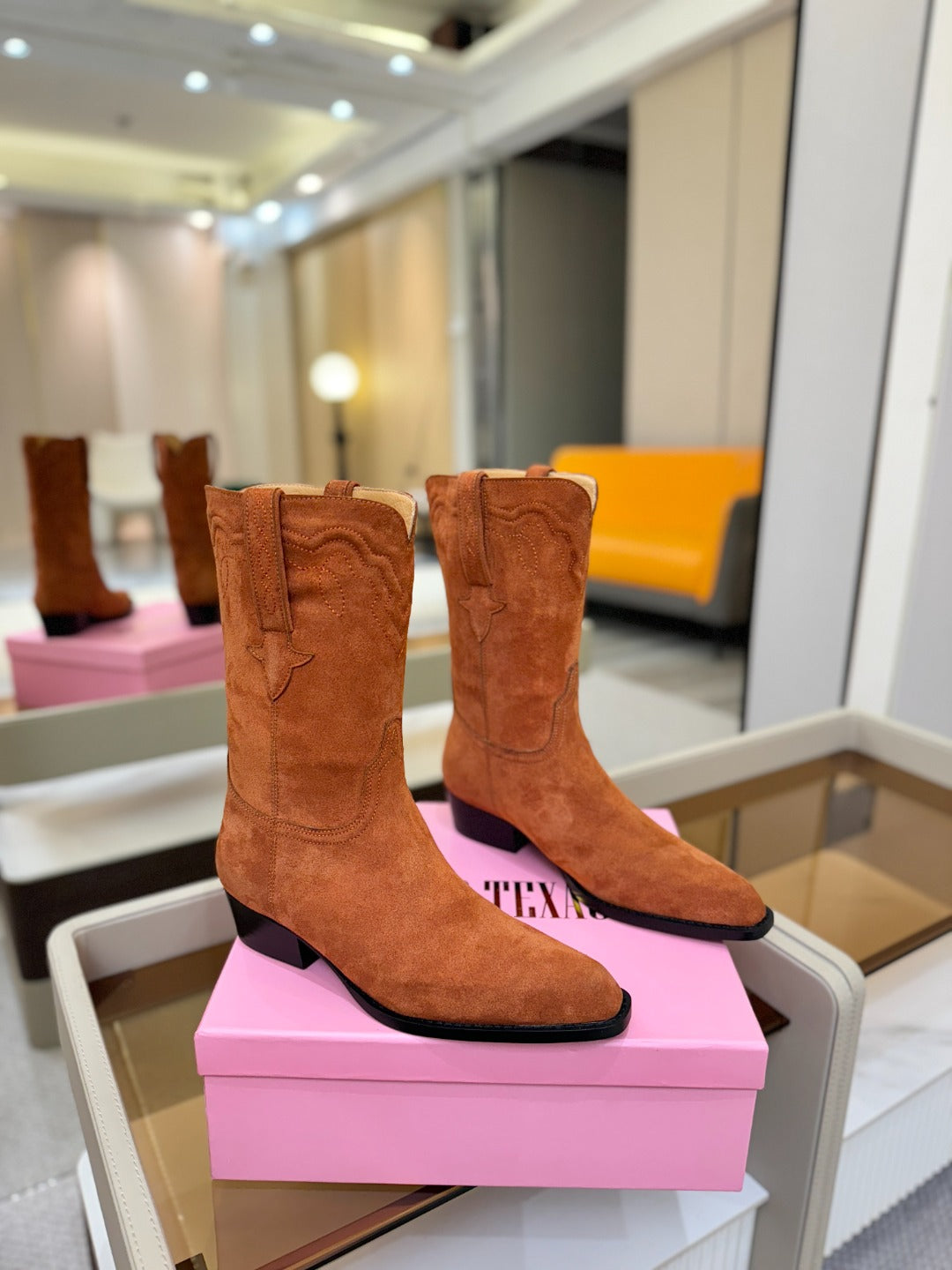Paris Texas Western Ankle Boots