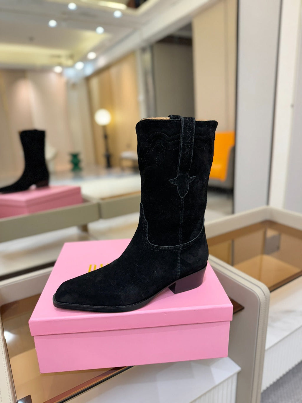 Paris Texas Western Ankle Boots