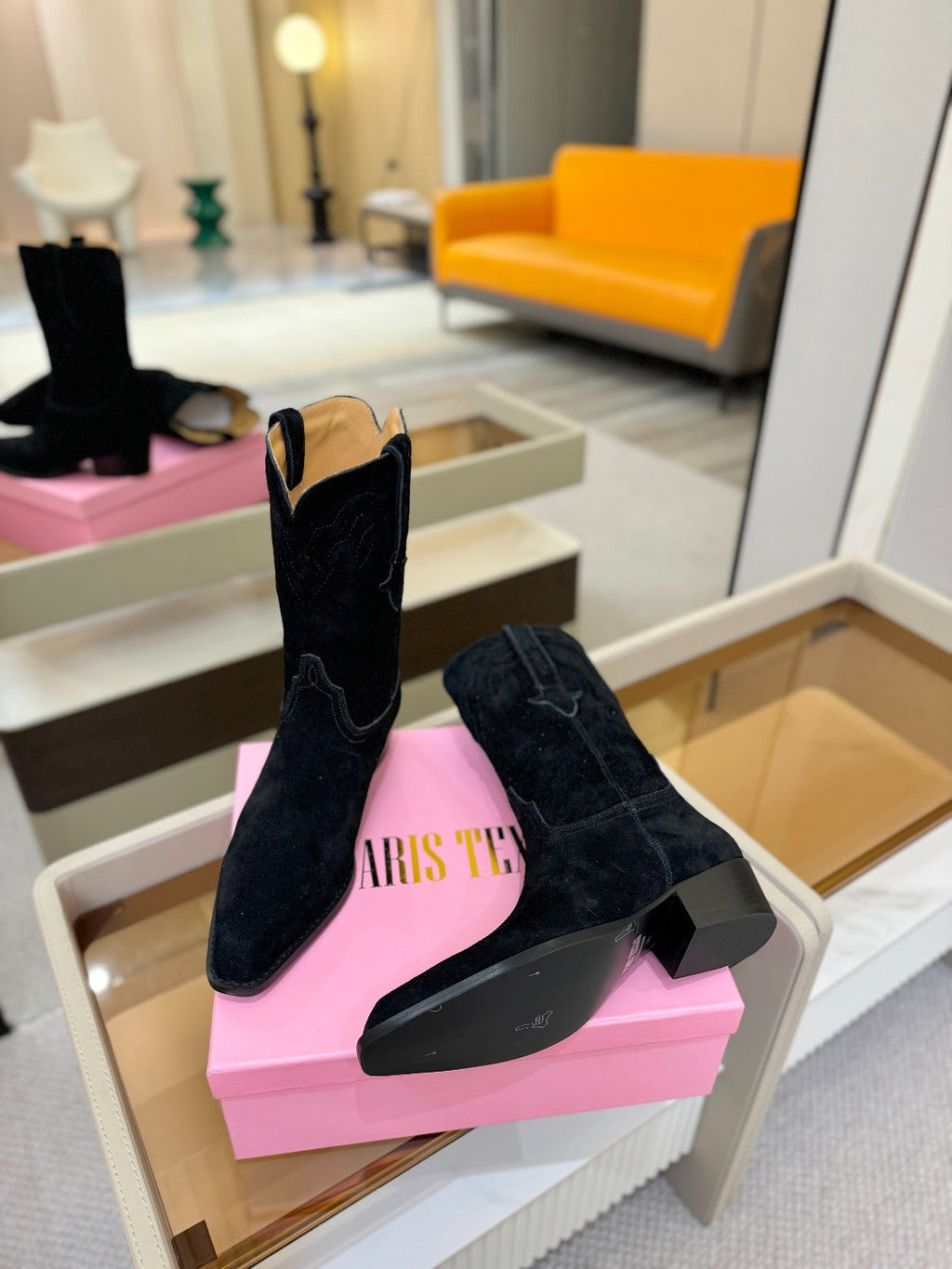 Paris Texas Western Ankle Boots