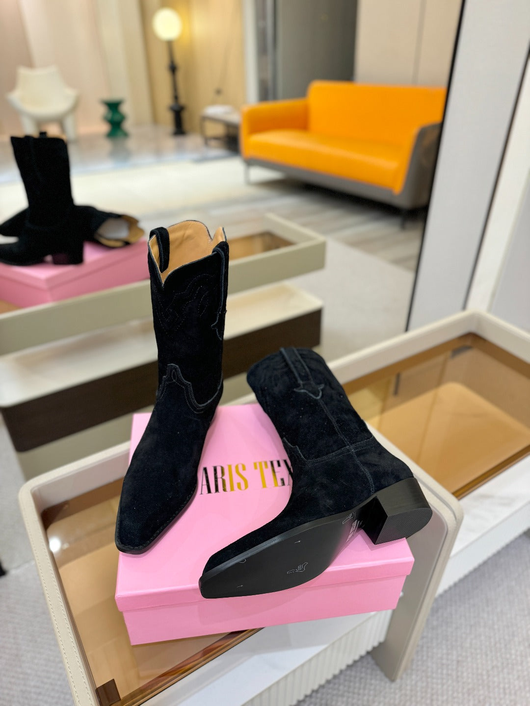 Paris Texas Western Ankle Boots