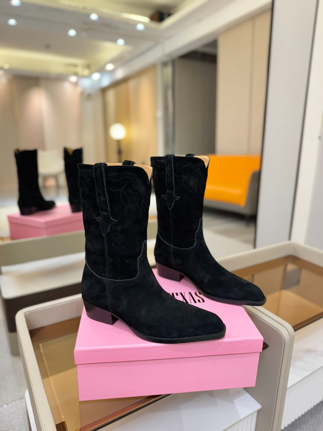 Paris Texas Western Ankle Boots
