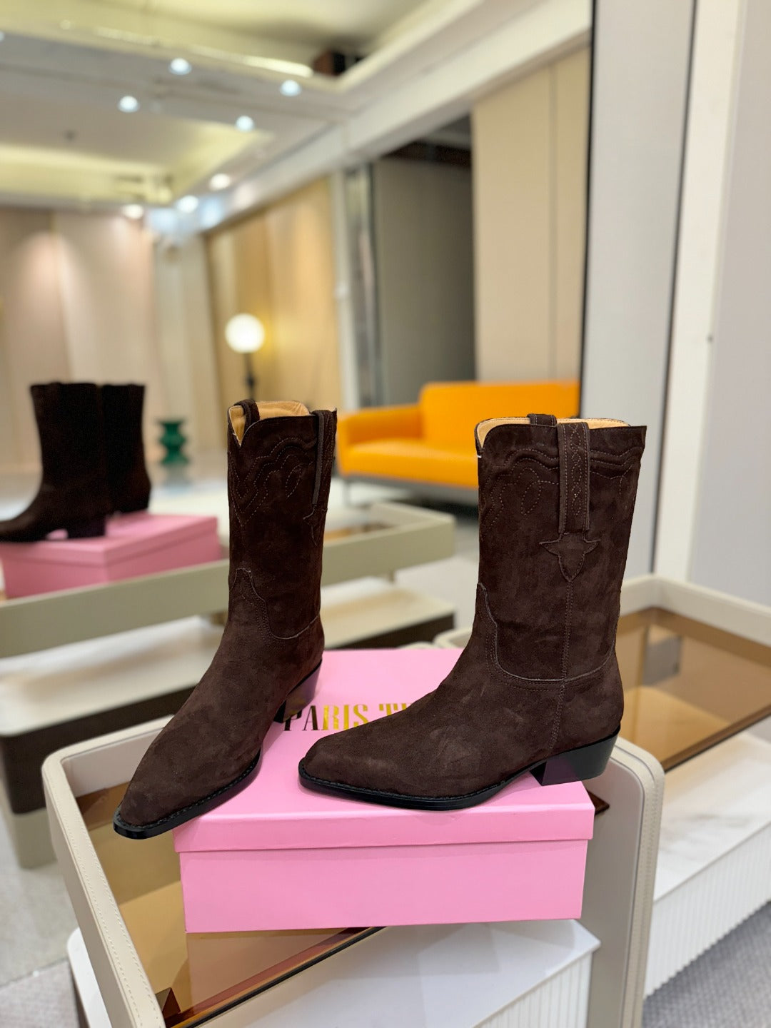 Paris Texas Western Ankle Boots