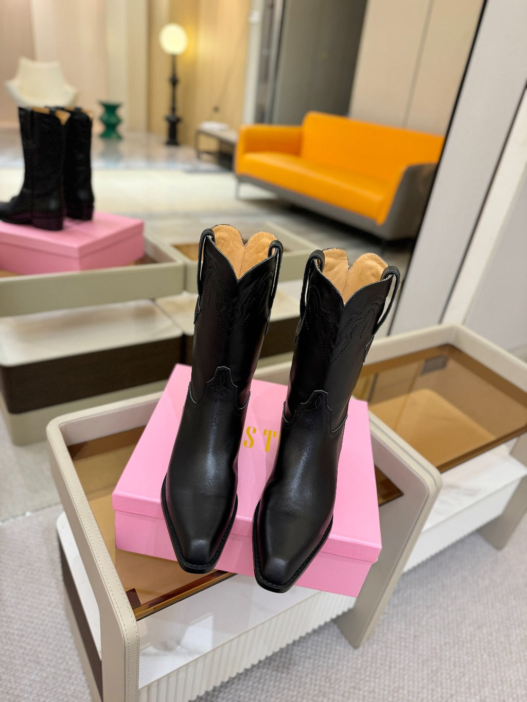 Paris Texas Western Ankle Boots