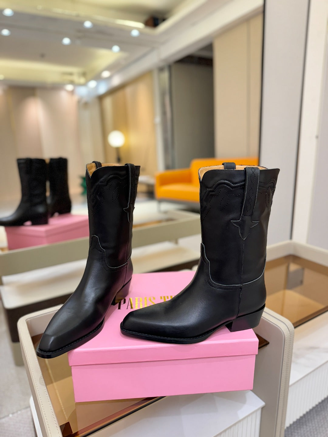 Paris Texas Western Ankle Boots