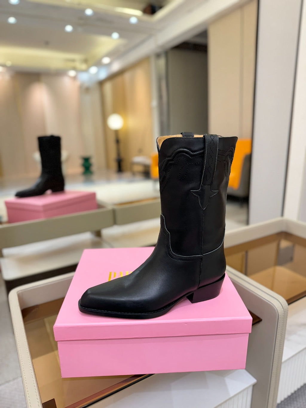 Paris Texas Western Ankle Boots