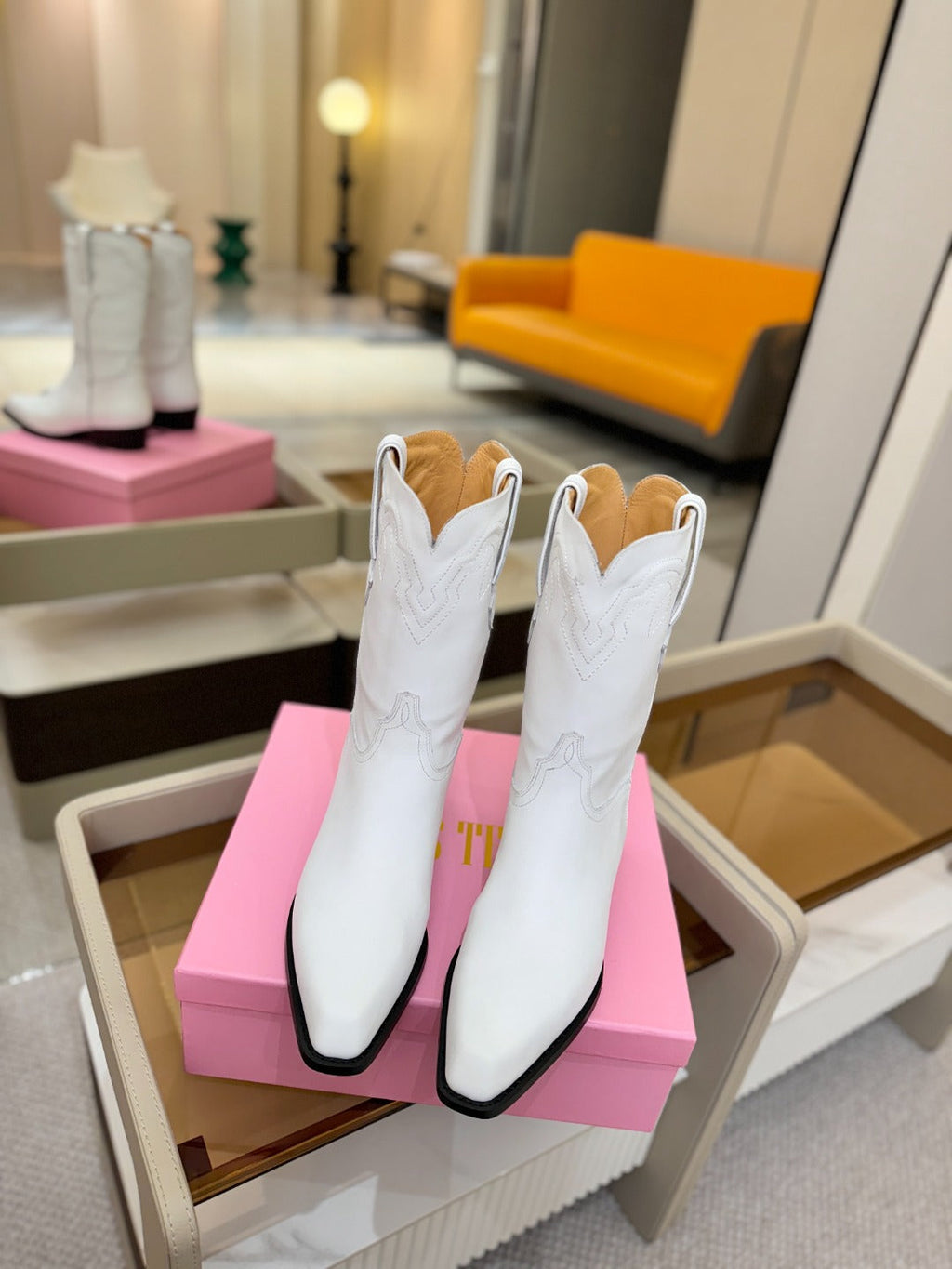 Paris Texas Western Ankle Boots