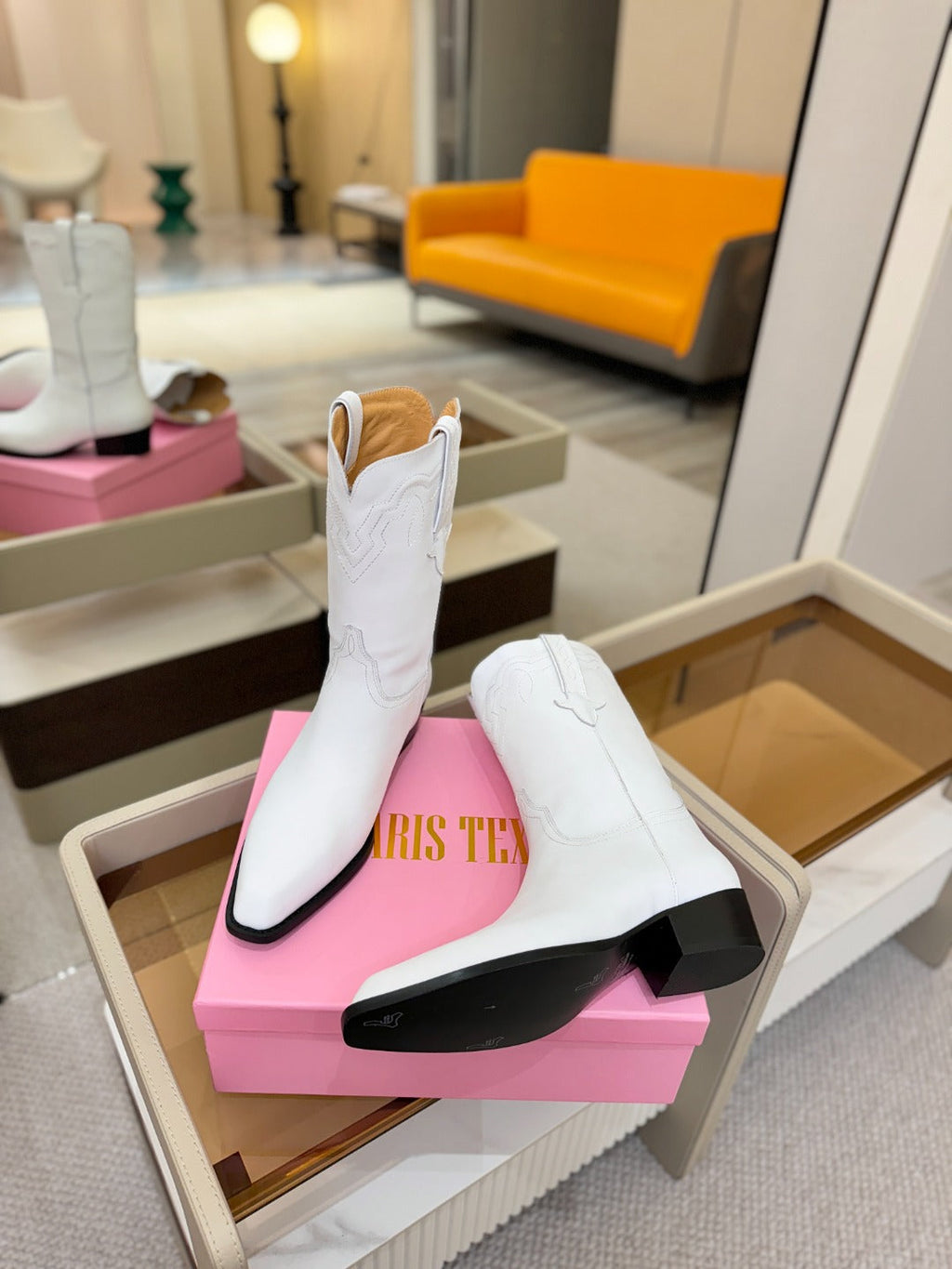 Paris Texas Western Ankle Boots