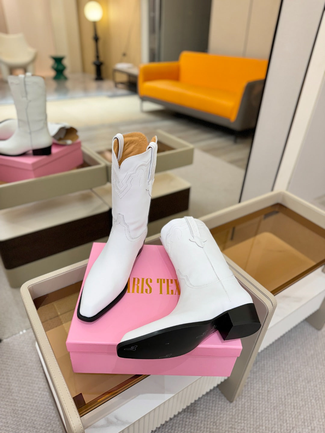 Paris Texas Western Ankle Boots