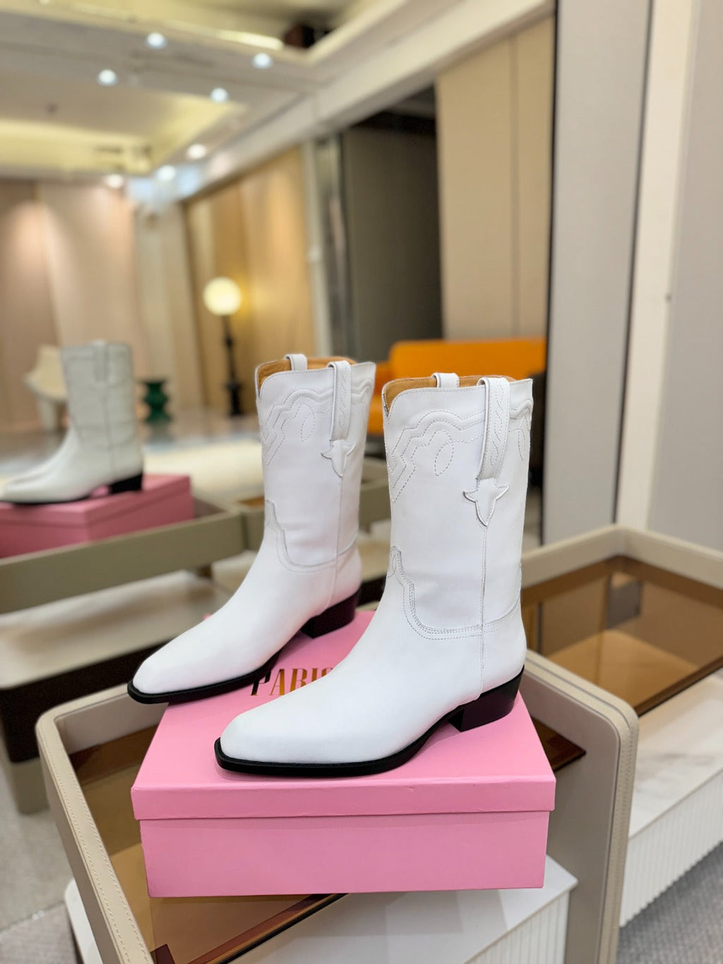 Paris Texas Western Ankle Boots