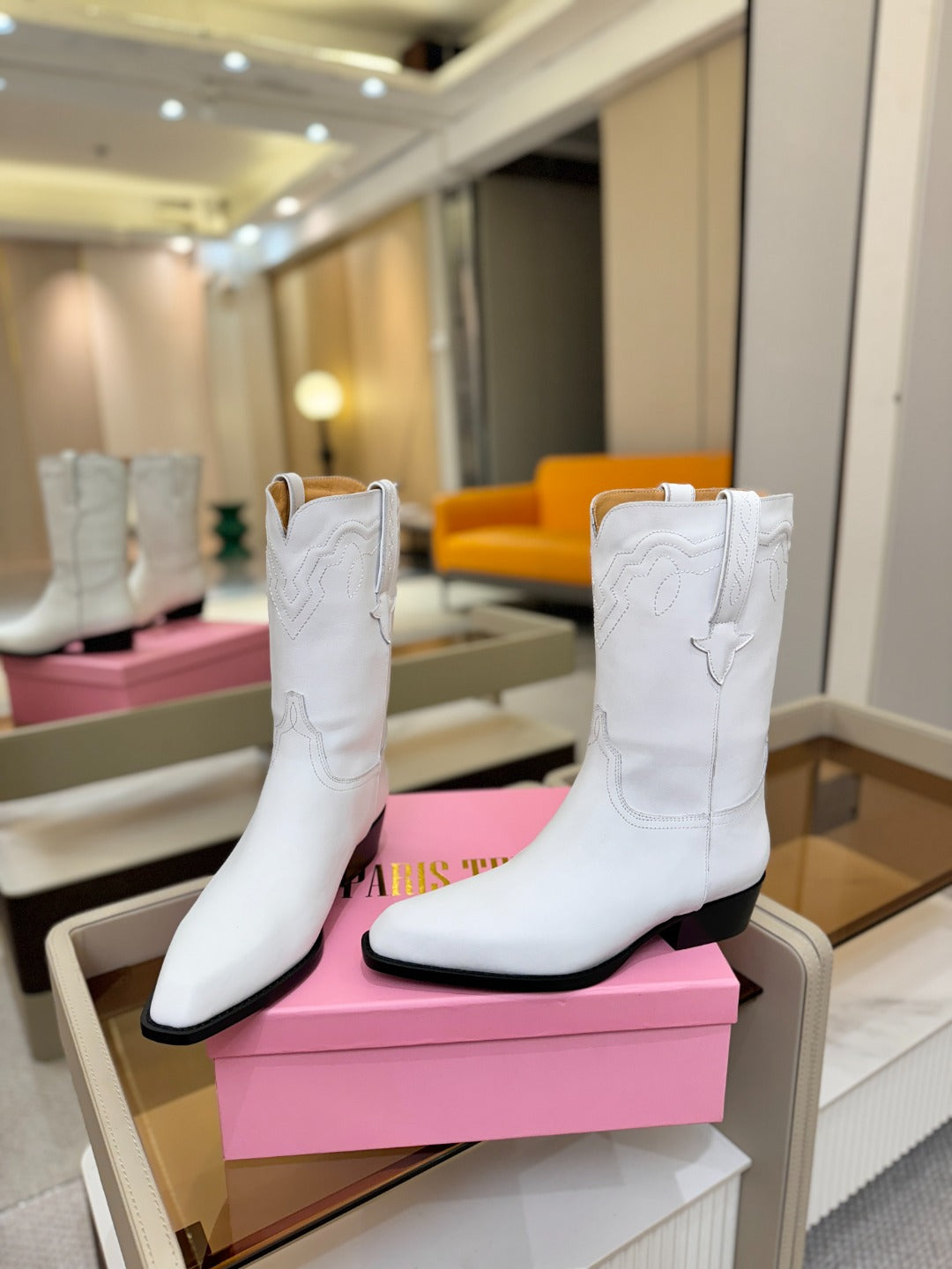 Paris Texas Western Ankle Boots