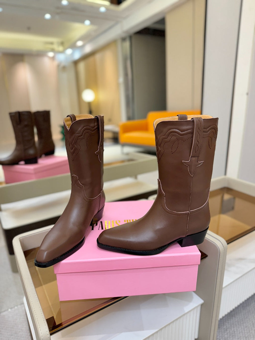Paris Texas Western Ankle Boots