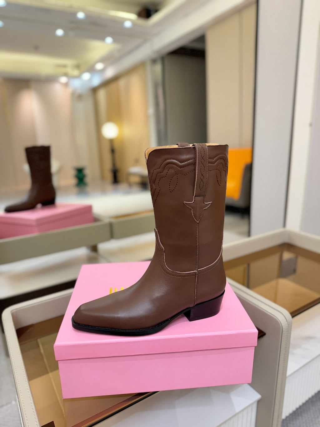 Paris Texas Western Ankle Boots