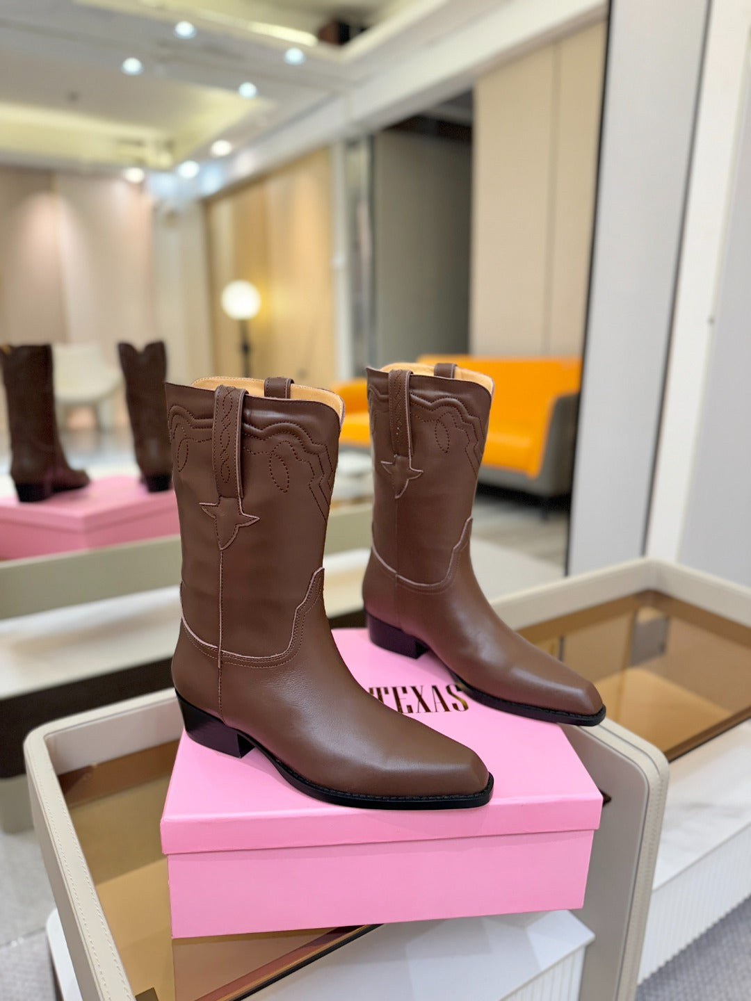 Paris Texas Western Ankle Boots