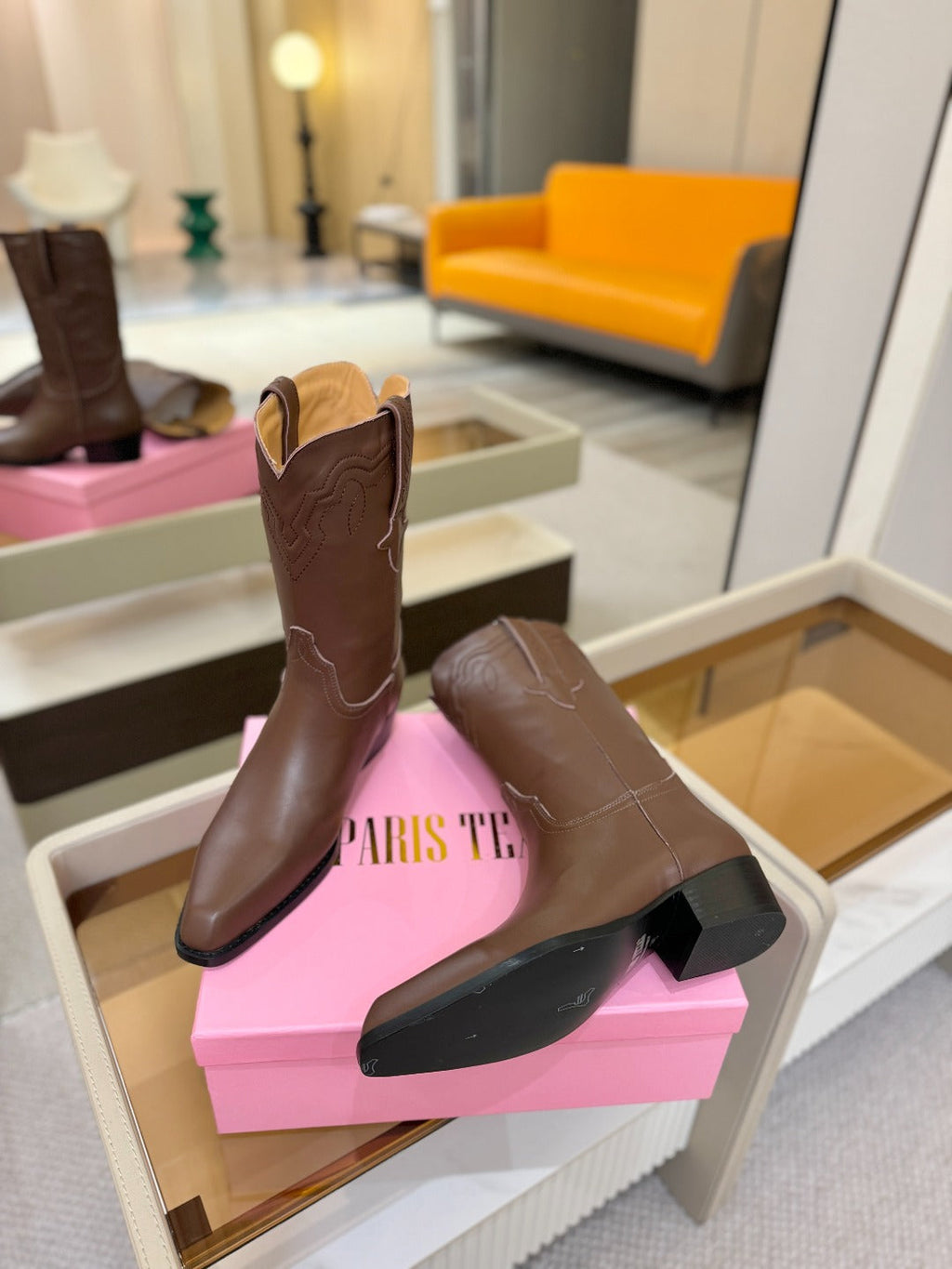 Paris Texas Western Ankle Boots