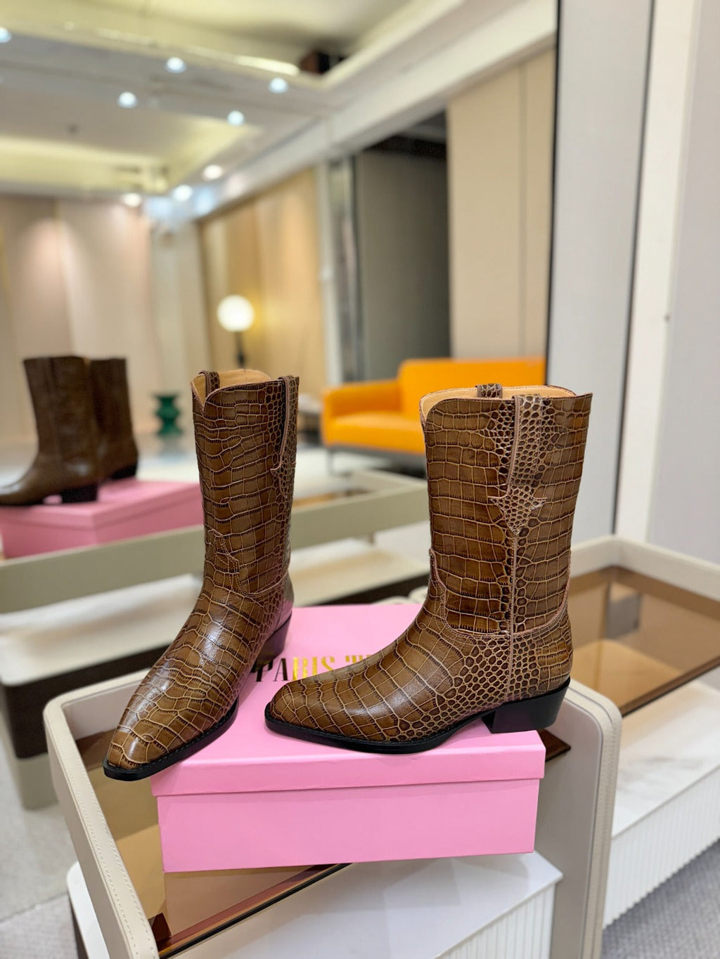 Paris Texas Western Ankle Boots