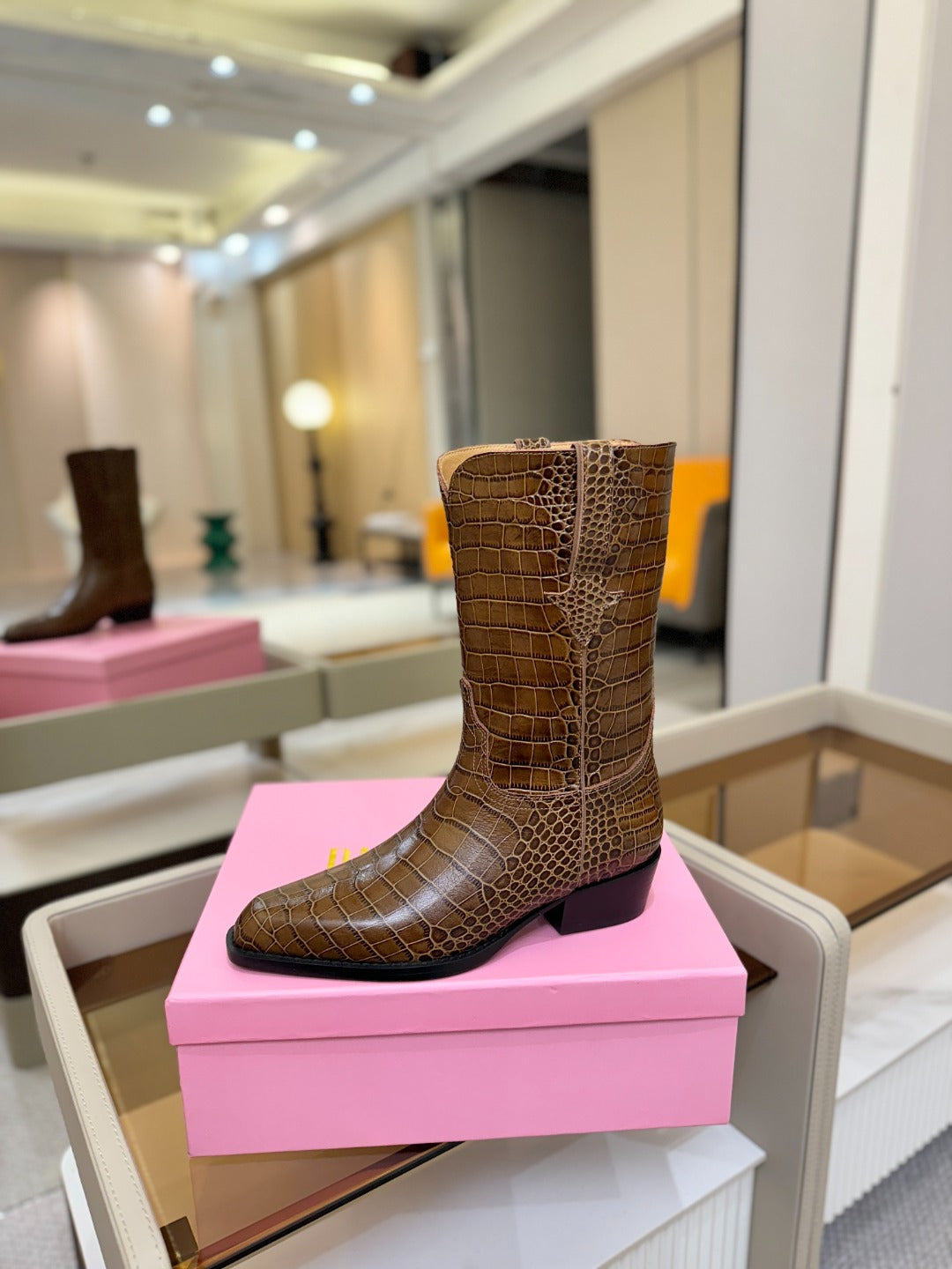 Paris Texas Western Ankle Boots