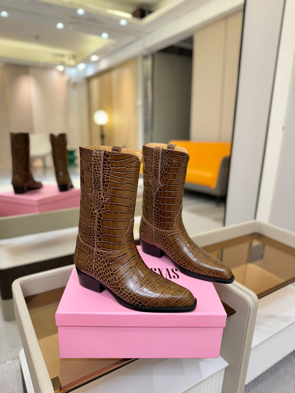 Paris Texas Western Ankle Boots