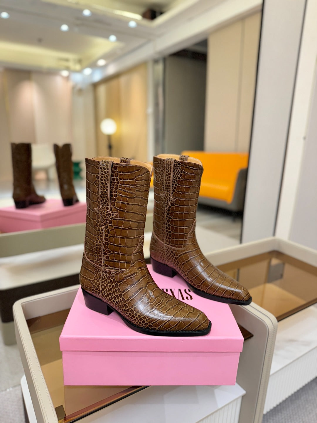 Paris Texas Western Ankle Boots