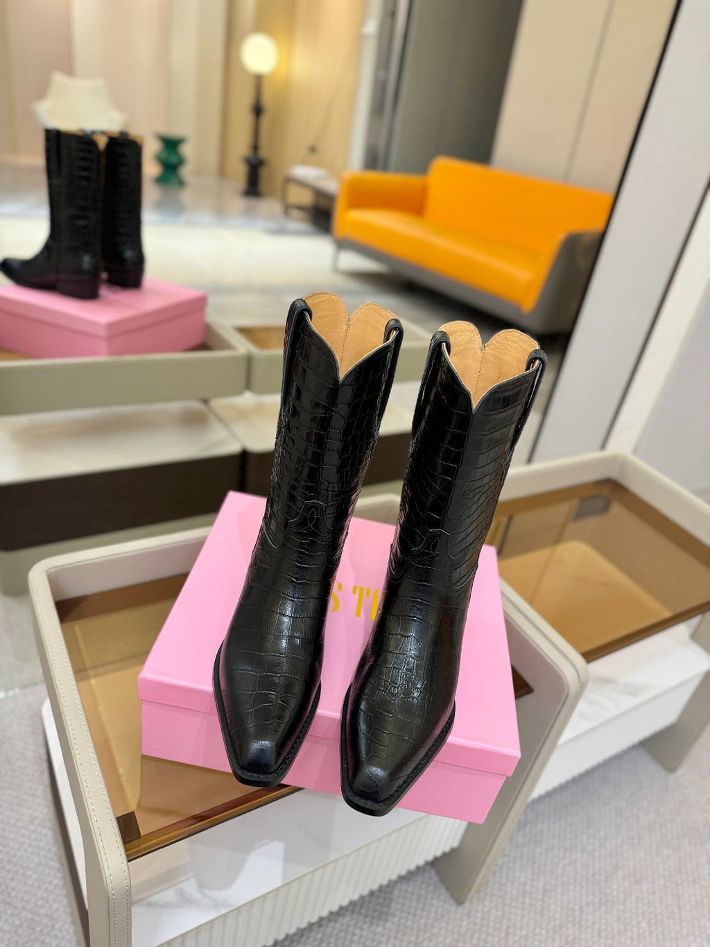Paris Texas Western Ankle Boots