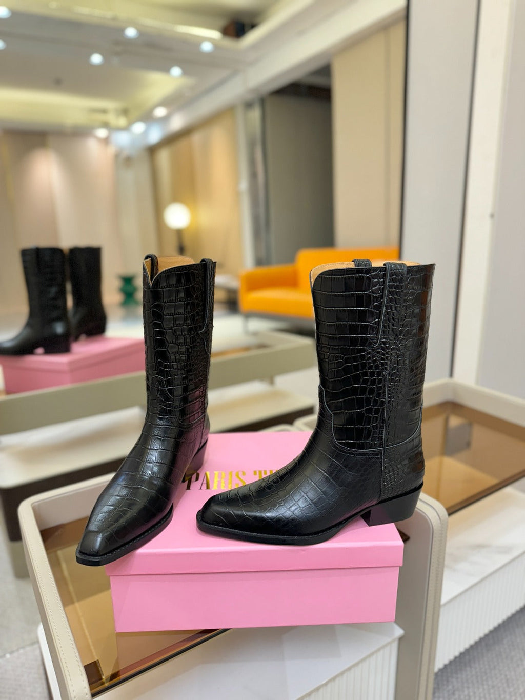 Paris Texas Western Ankle Boots