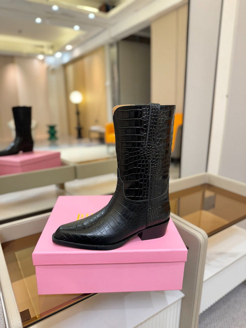 Paris Texas Western Ankle Boots