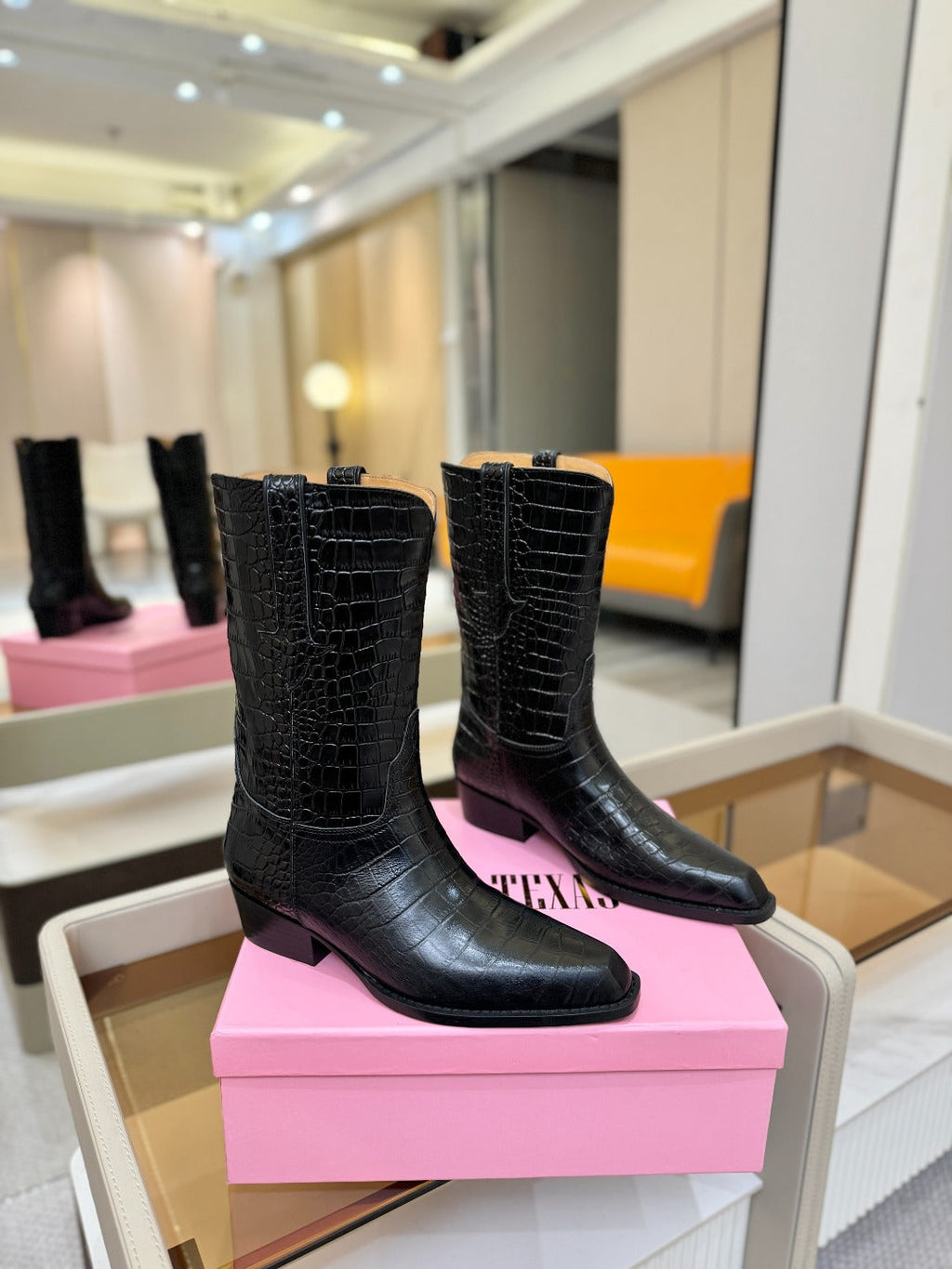 Paris Texas Western Ankle Boots