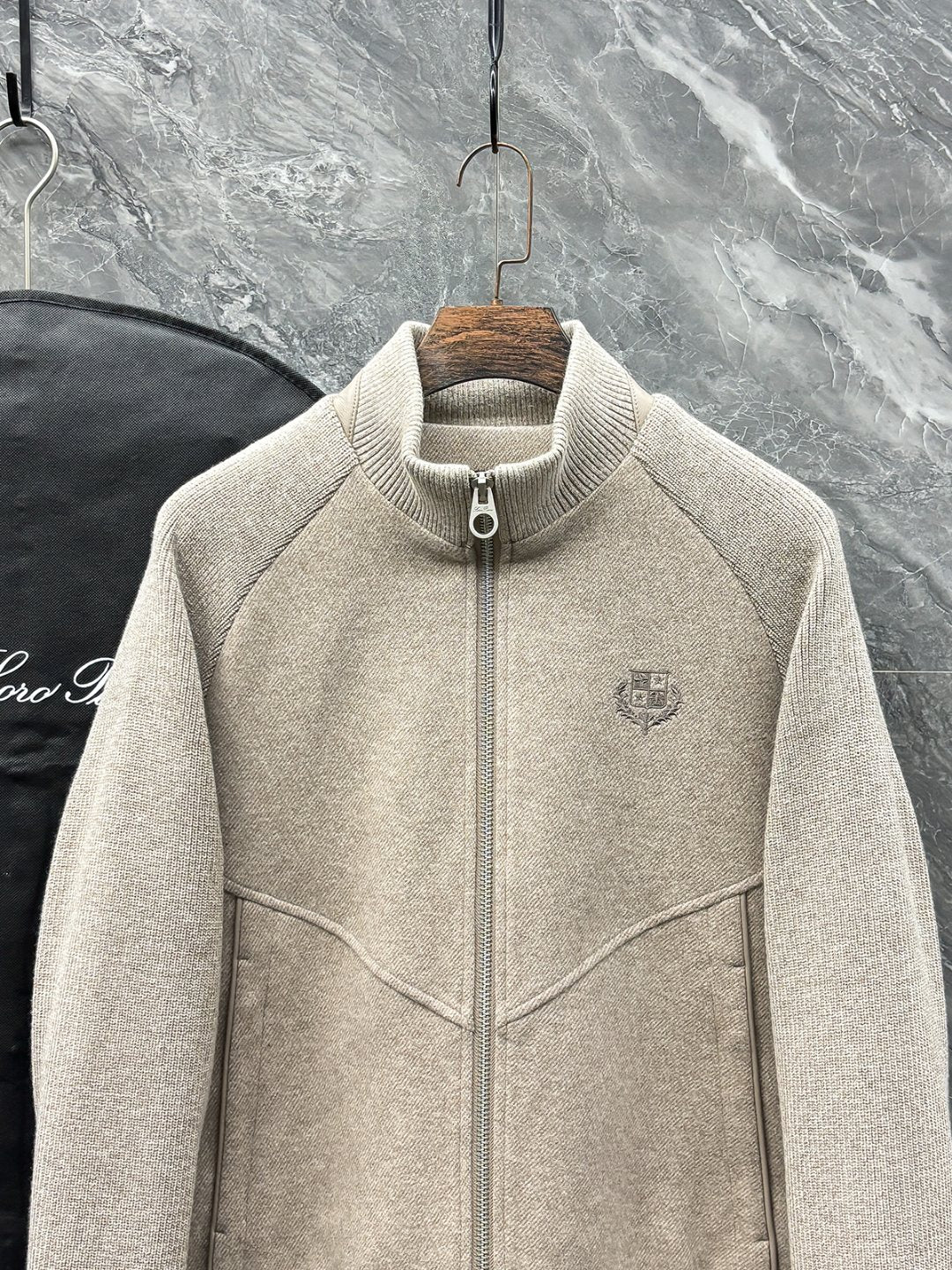 Loro Piana Knitted Blend Down Jacket – 25FW