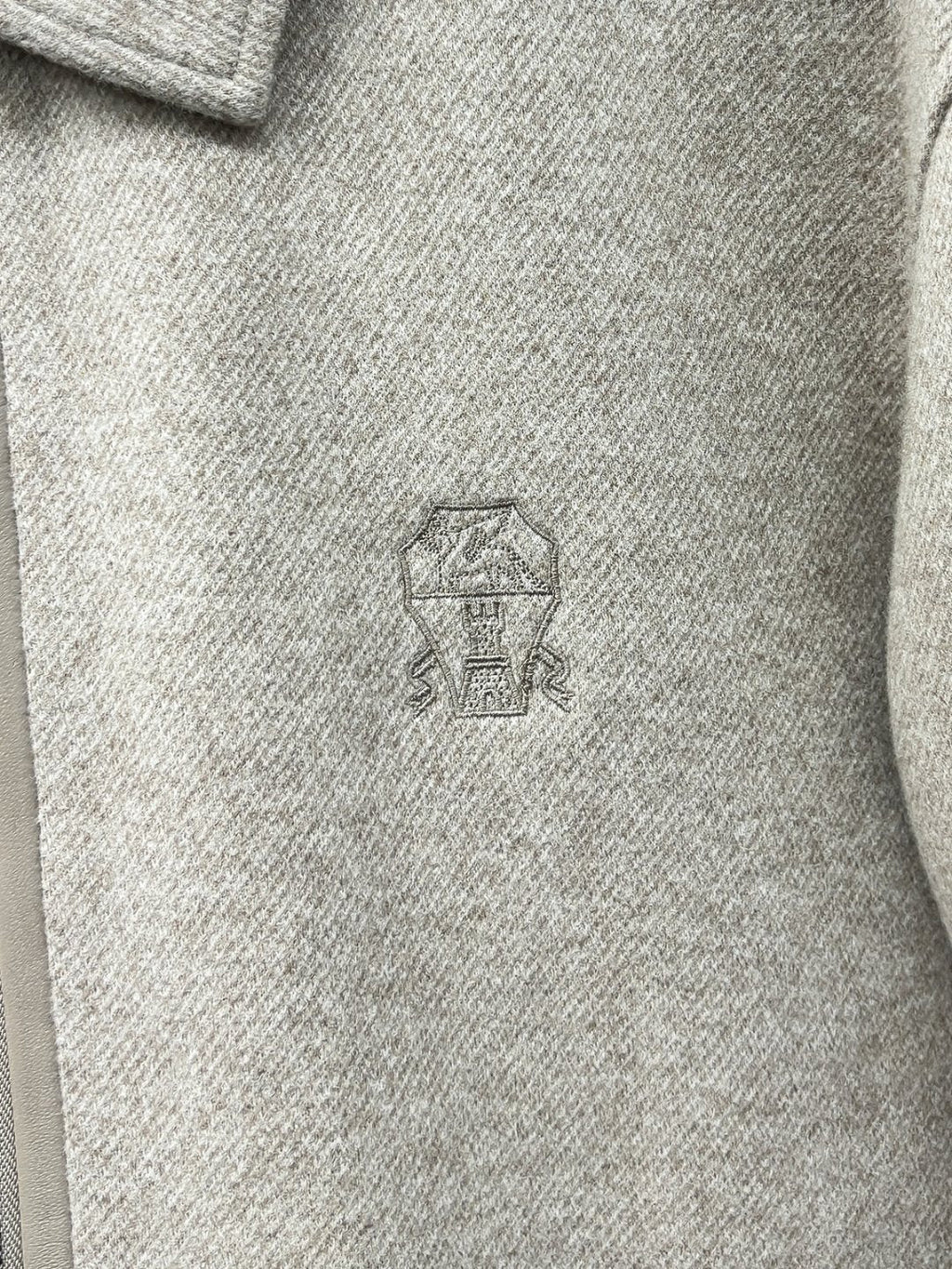 Brunello Cucinelli Knit Blend Down Jacket – 25FW