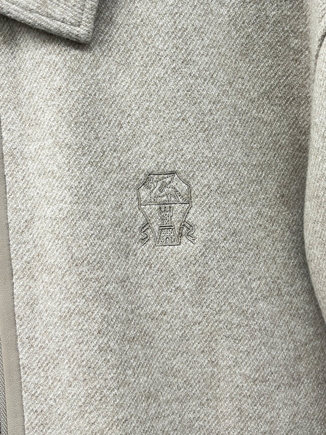 Brunello Cucinelli Knit Blend Down Jacket – 25FW
